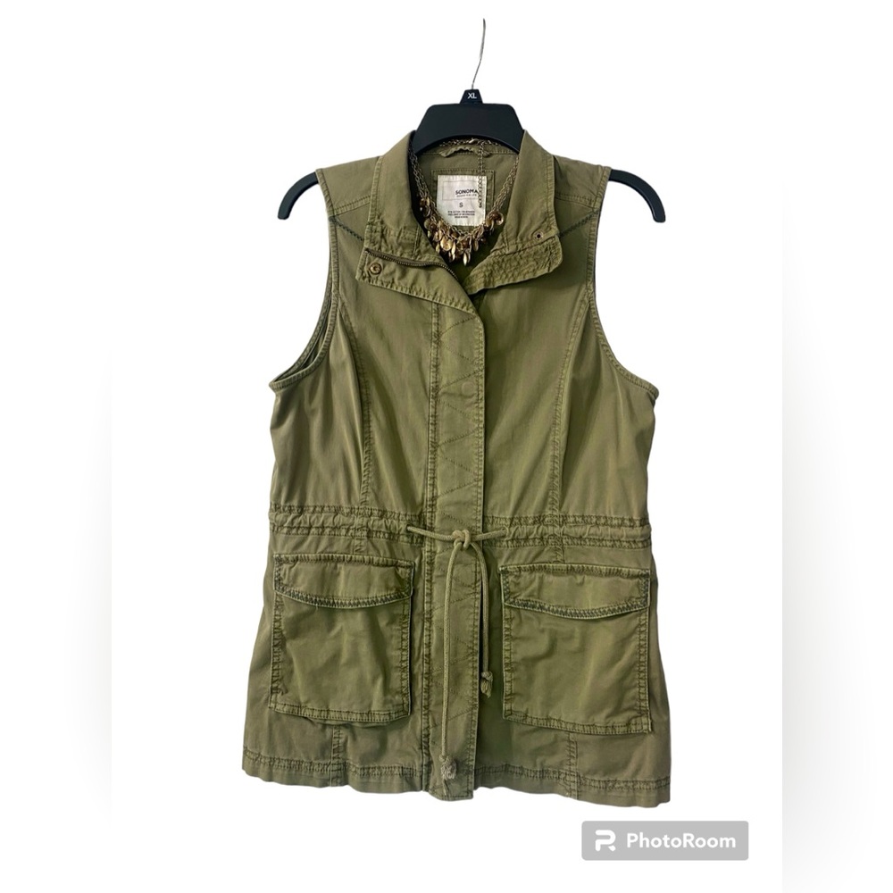 Sonoma olive color cargo vest!
